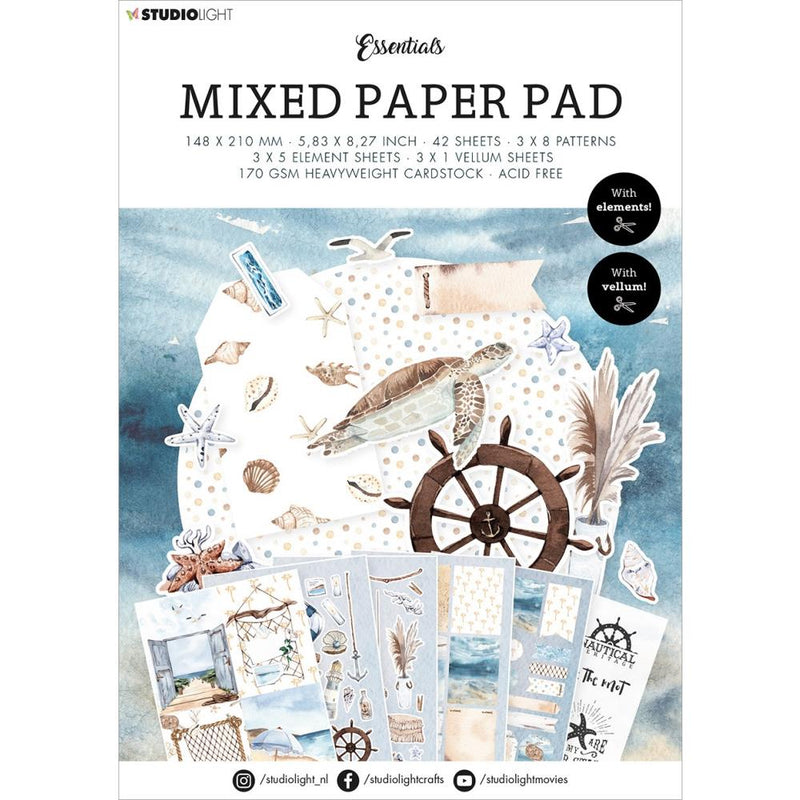 Studio Light - Mixed Paper Pad -Nr 13, ESMPP13