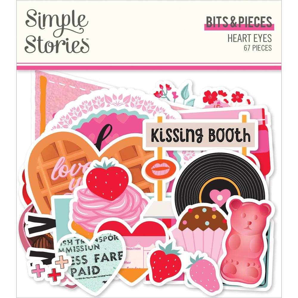 Simple Stories Wildflower Bits & Pieces Die-cuts, 67/pkg WIL19517 