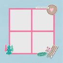 Simple Stories Feelin' Frosty  - Page Pieces - Snow Much Fun!, FEE16625