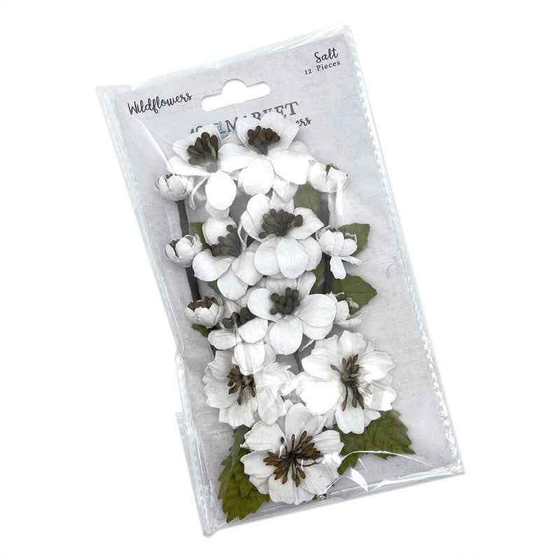 49 and Market Paper Flowers - Wildflowers - Salt, FM-38466