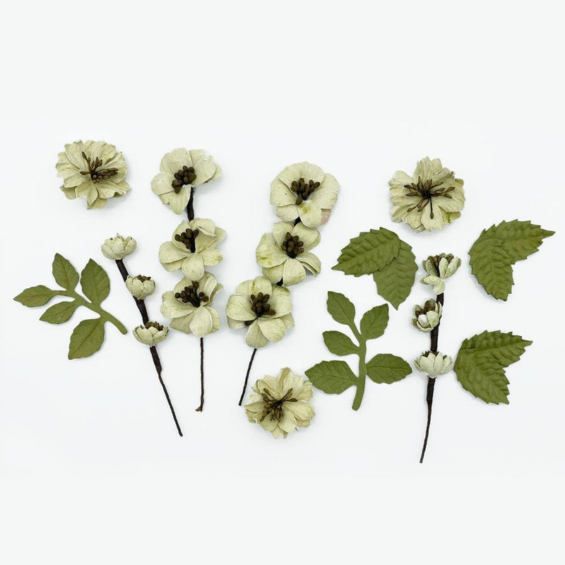 49 and Market Paper Flowers - Wildflowers - Celery, FM-38473