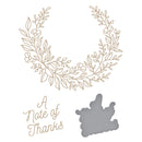 Spellbinders Glimmer Hot Foil Plate & Die Set - Sealed Swag, GLP-327