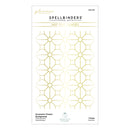 Spellbinders Glimmer Hot Foil Plate - Geometric Flower Background, GLP-331