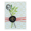Spellbinders Glimmer Hot Foil Plate - Geometric Flower Background, GLP-331