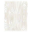 Spellbinders Glimmer Hot Foil Plate - Woodgrain Background, GLP-334