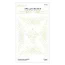 Spellbinders Glimmer Plate - Glimmer Crossed Lines Cardfront, GLP-344