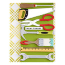 Spellbinders Glimmer Hot Foil Plate - Tic Tac Toe Plaid, GLP-354