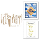 Spellbinders Glimmer Hot Foil Plate - Nailed It!, GLP-369