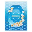 Spellbinders Glimmer Hot Foil Plate & Die Set -Making Me Smile Sentiments, GLP-379