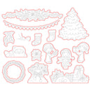 Honey Bee - Loads of Holiday Cheer Stamp & Honey Cuts Sets, HBST387, HBDS387