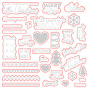 Honey Bee - Tag, You're It: Holidays Stamp & Honey Cuts Sets, HBST-393, HBDS-393