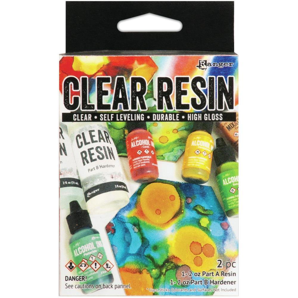 Ranger Clear Resin Mixing Cups & Stir Sticks