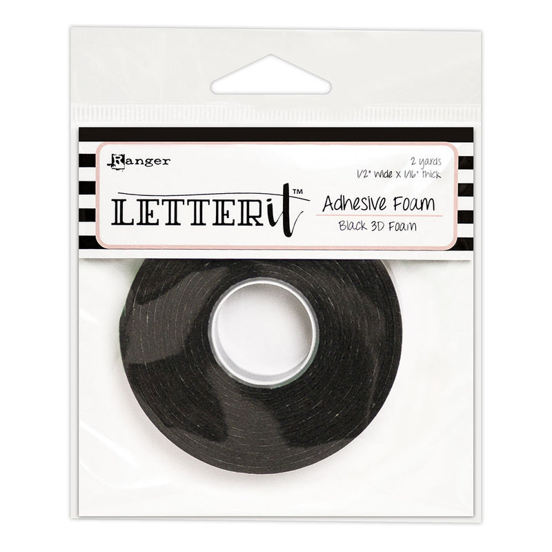Ranger Ink - Letter It Collection - Black Foam Roll, LEA62882