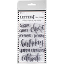 Letter It Clear Stamp Set 4x6 - Birthday, LEC59295