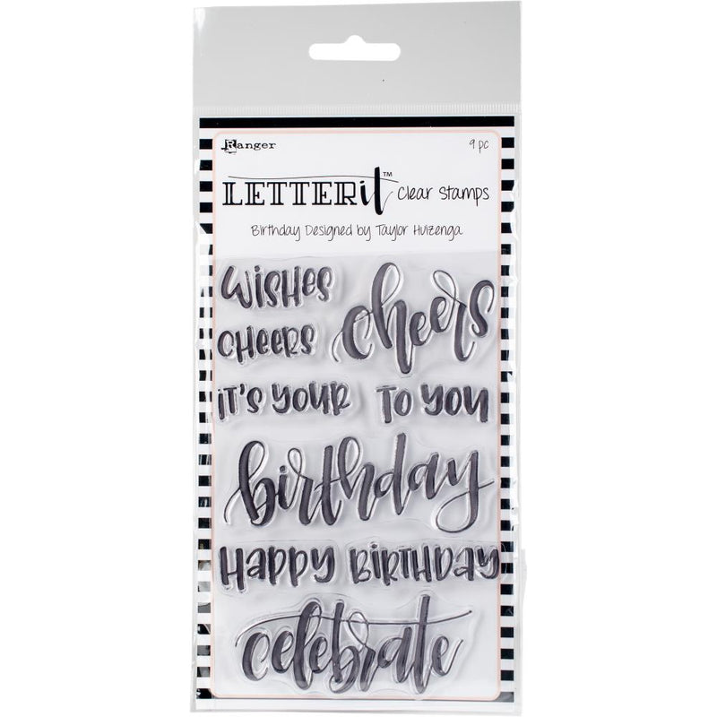 Letter It Clear Stamp Set 4x6 - Birthday, LEC59295
