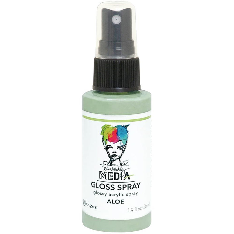 Dina Wakley MEdia - Gloss Spray 1.9oz - Aloe, MDO73635