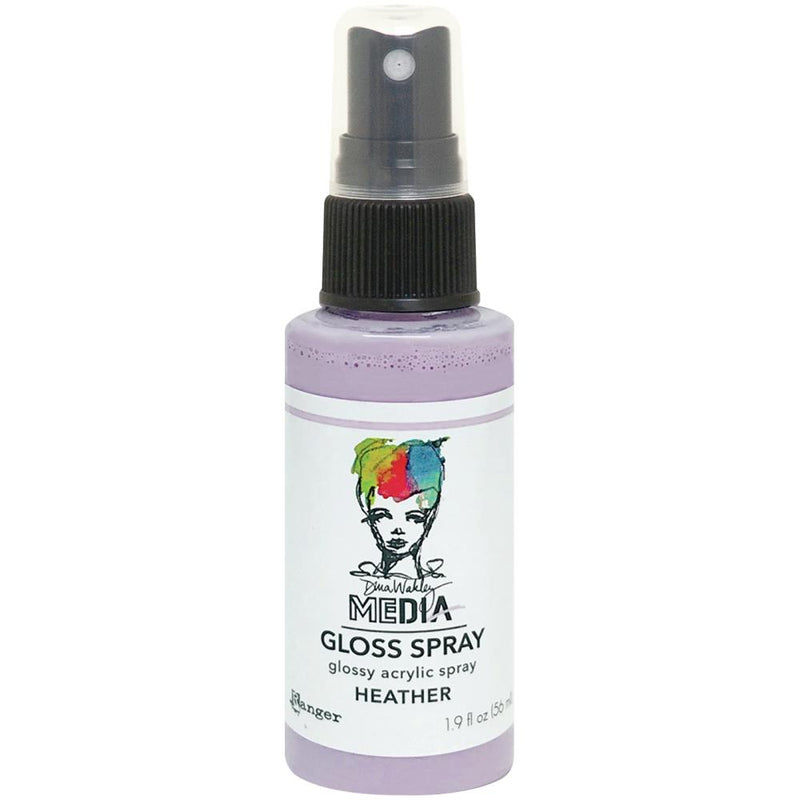 Dina Wakley MEdia - Gloss Spray 1.9oz - Heather, MDO73727