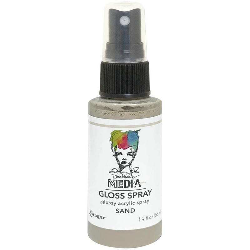 Dina Wakley MEdia - Gloss Spray 1.9oz - Sand, MDO73765