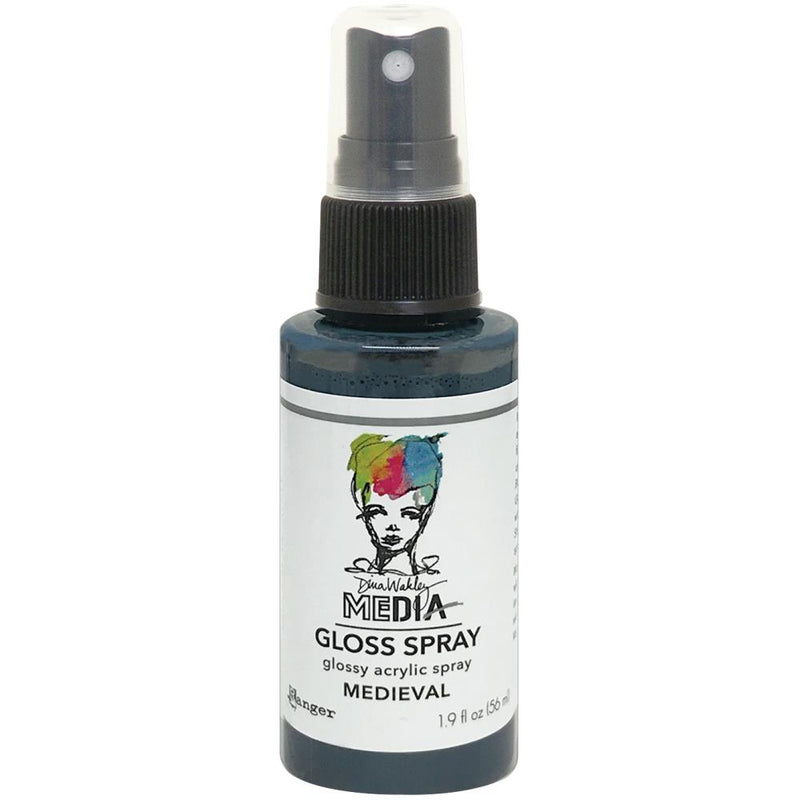 Dina Wakley MEdia - Gloss Spray 1.9oz - Medieval, MDO74243