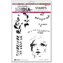 Dina Wakley MEdia Cling Stamps - She Is Wise, MDR77848