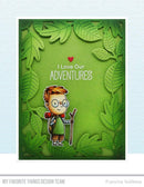 My Favorite Things Lots of Leaves Cover-Up Die-namics, MFT-1760