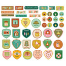 Simple Stories Bits & Pieces - Trail Mix - Patches Bits, MIX20320