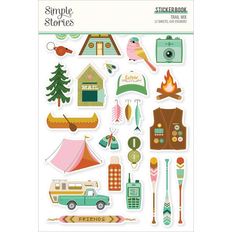 Simple Stories Sticker Book - Trail Mix, MIX20321