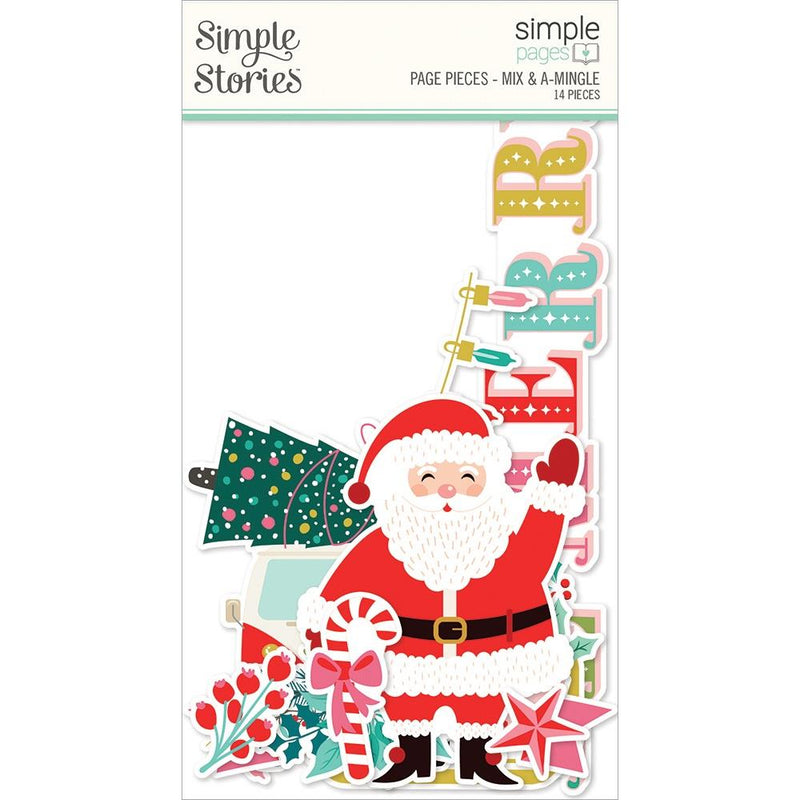 Simple Stories Simple Pages Page Pieces - Mix & A-Mingle, MIXA18527