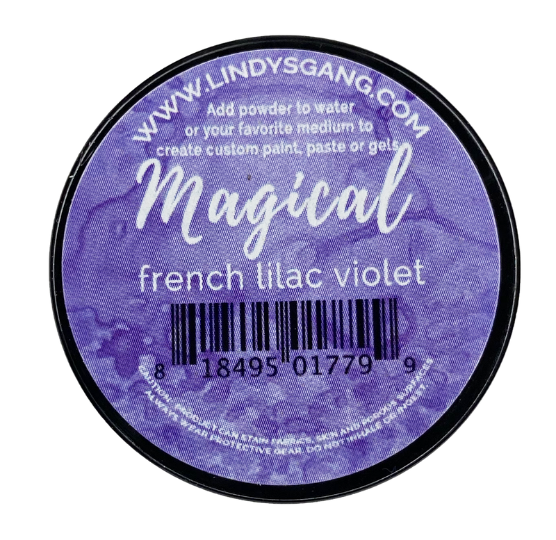 Lindy's Stamp Gang Magicals Individual Jar .25oz - French Lilac Violet, MAG-FLV-7799