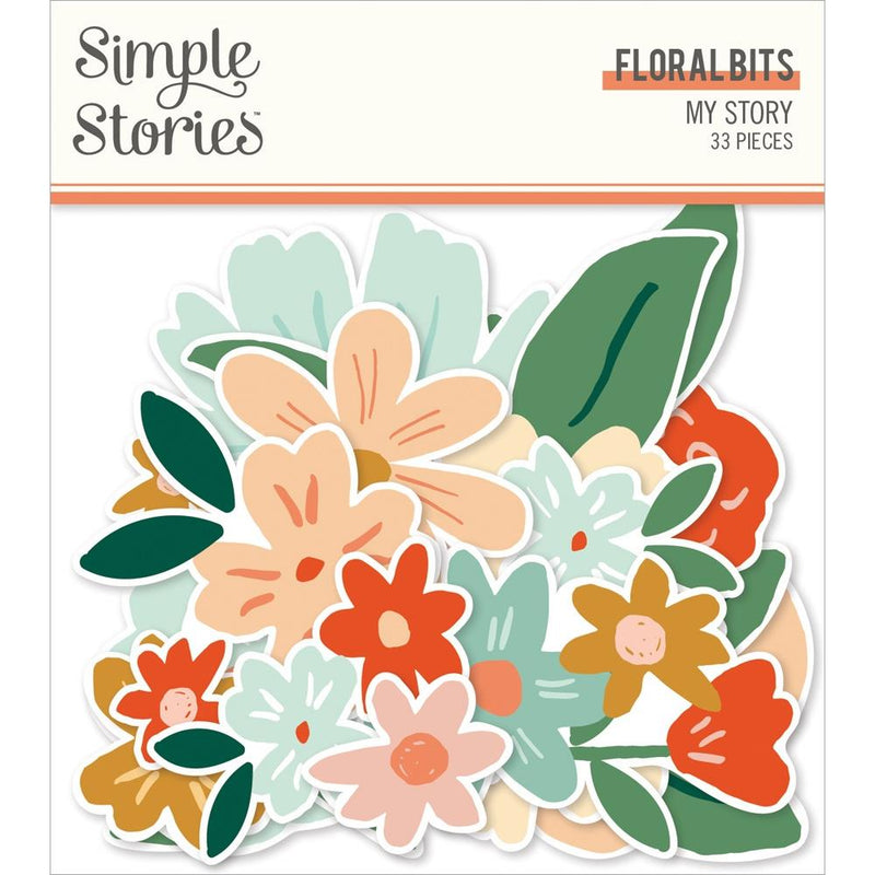 Simple Stories Floral Bits - My Story, MYS19319