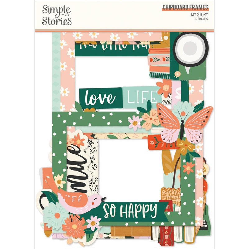 Simple Stories Chipboard Frames - My Story, MYS19321