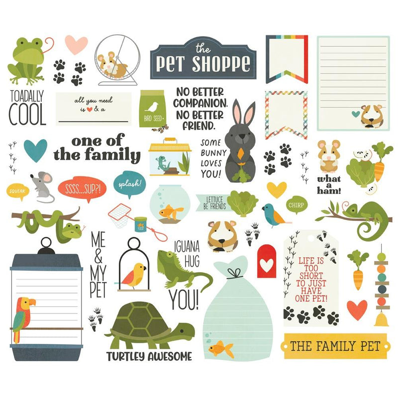 Simple Stories Bits & Pieces - Pet Shoppe, PET19209