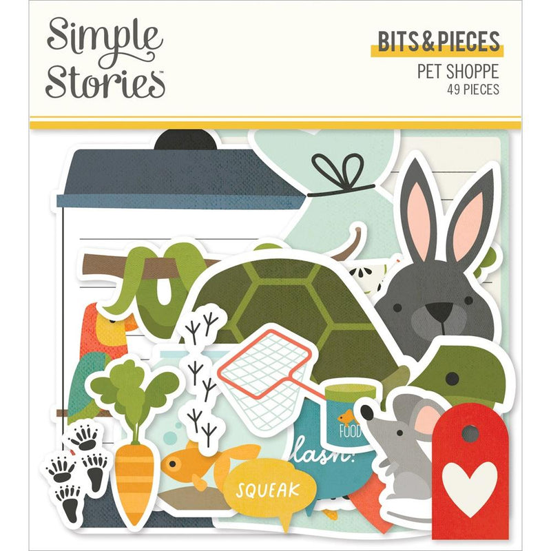 Simple Stories Bits & Pieces - Pet Shoppe, PET19209