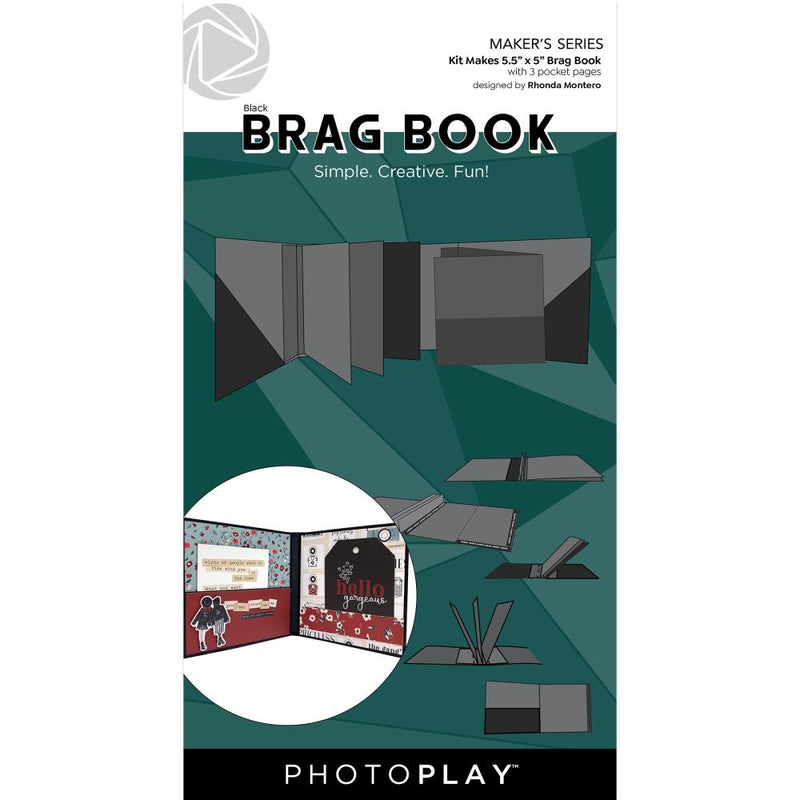 PhotoPlay - Brag Book & Brag Book Accessory - Black