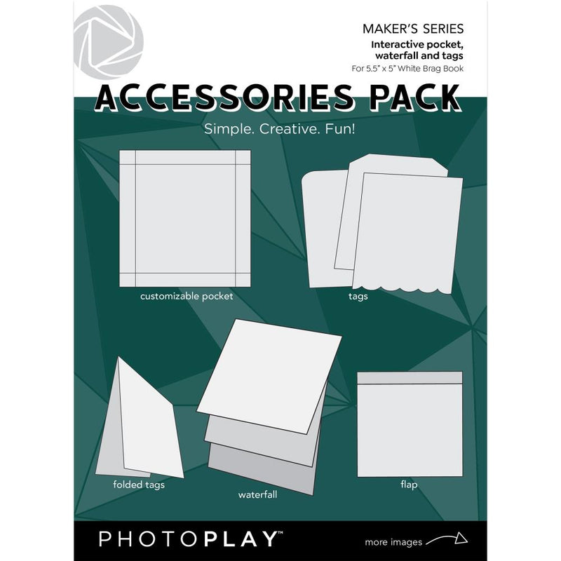 PhotoPlay - Brag Book & Brag Book Accessory - White