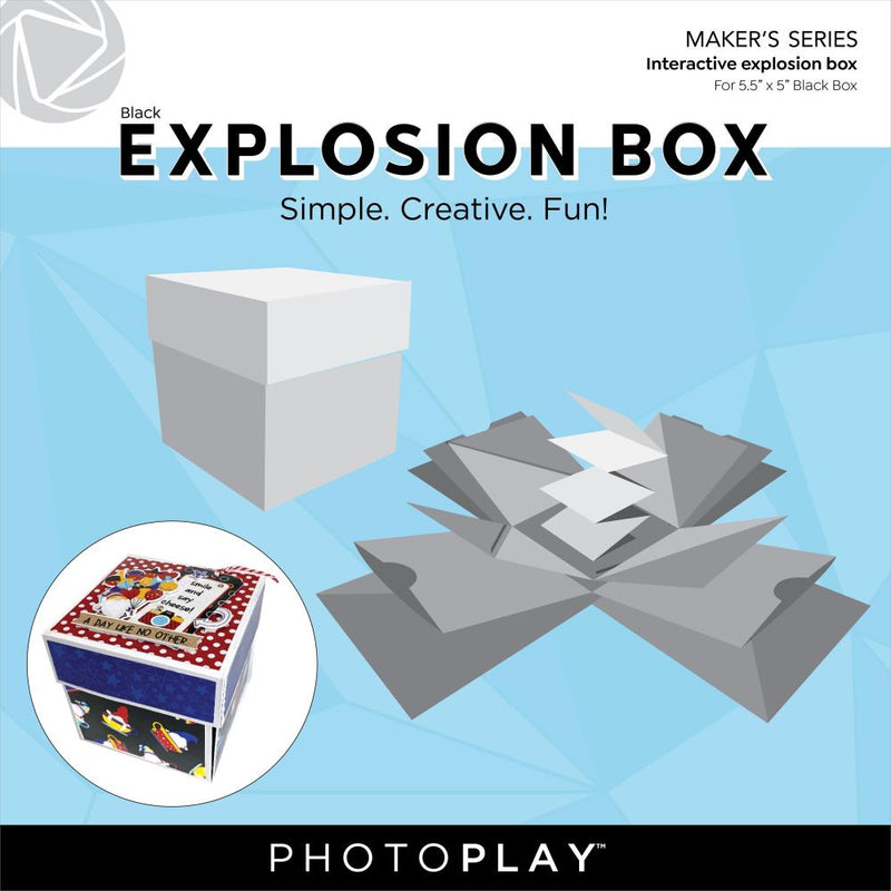 PhotoPlay Maker's Series - Explosion Box - Black, PPP3451