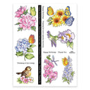 Stampendous Quick Card Backgrounds - Hope of Spring, QC-003