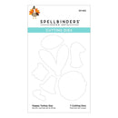 Spellbinders Etched Dies - Happy Turkey Day, S3-422