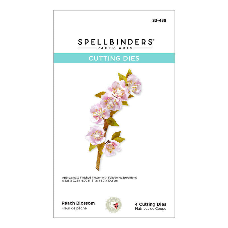 Spellbinders - Peach Blossom Etched Dies, S3-438 by: Susan Tierney-Cockburn