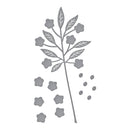 Spellbinders Etched Dies - Sealed Flowers, S3-460