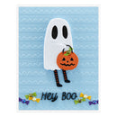 Spellbinders Etched Dies - Dancin' Ghost, S3-465