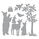 Spellbinders Shapabilities Etched Dies - Happy by Sharyn Sowell - Let's All Party, S4-1002