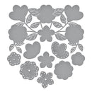 Spellbinders Cutting Dies - Stitched Floral Flip Frame, S4-1267