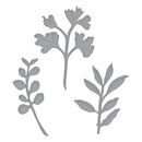 Spellbinders Etched Dies - Victorian Garden Foliage, S4-1278