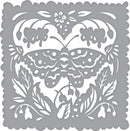Spellbinders Shapabilities Etched Dies - Great, Big, Wonderful World by Sharyn Sowell - Butterfly & Flora, S4-968