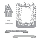 Spellbinders Etched Dies - All Hearts Come Home A2 Cardfront, S5-534