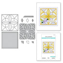 Spellbinders Etched Dies - Patchwork Petals, S5-537