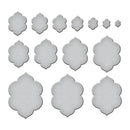 Spellbinders Etched Dies - Essential Floral Reflection, S5-550