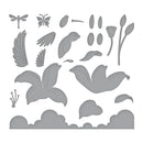 Spellbinders Cutting Dies - Hummingbird & Lily, S5-560