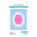 Spellbinders Etched Dies - Scrolled Punch & Pierce Plate, S5-568